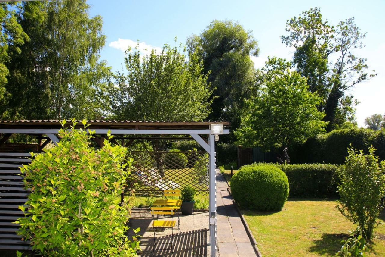 Mitten Im Seenland Und Spreewaldnah, Schoener Garten Storkow  Buitenkant foto