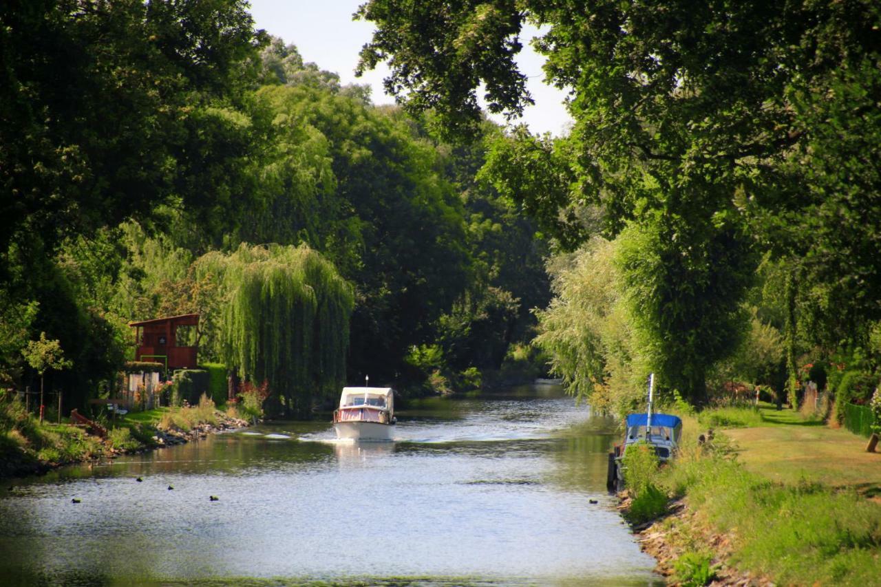 Mitten Im Seenland Und Spreewaldnah, Schoener Garten Storkow  Buitenkant foto